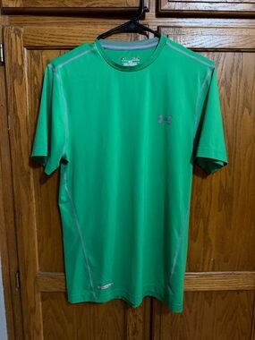 Under Armour Men’s Bright Green Short Sleeve Tech Tee
